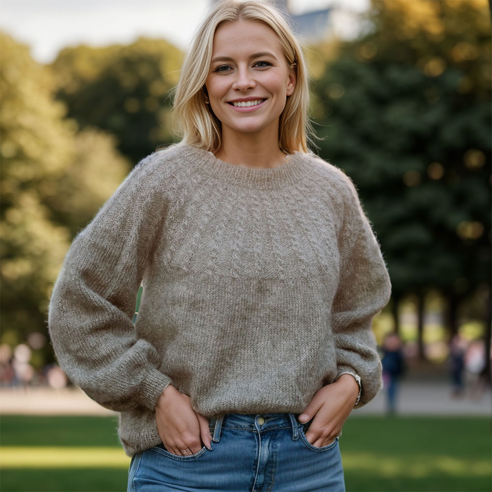 Sophie sweater knitting pattern