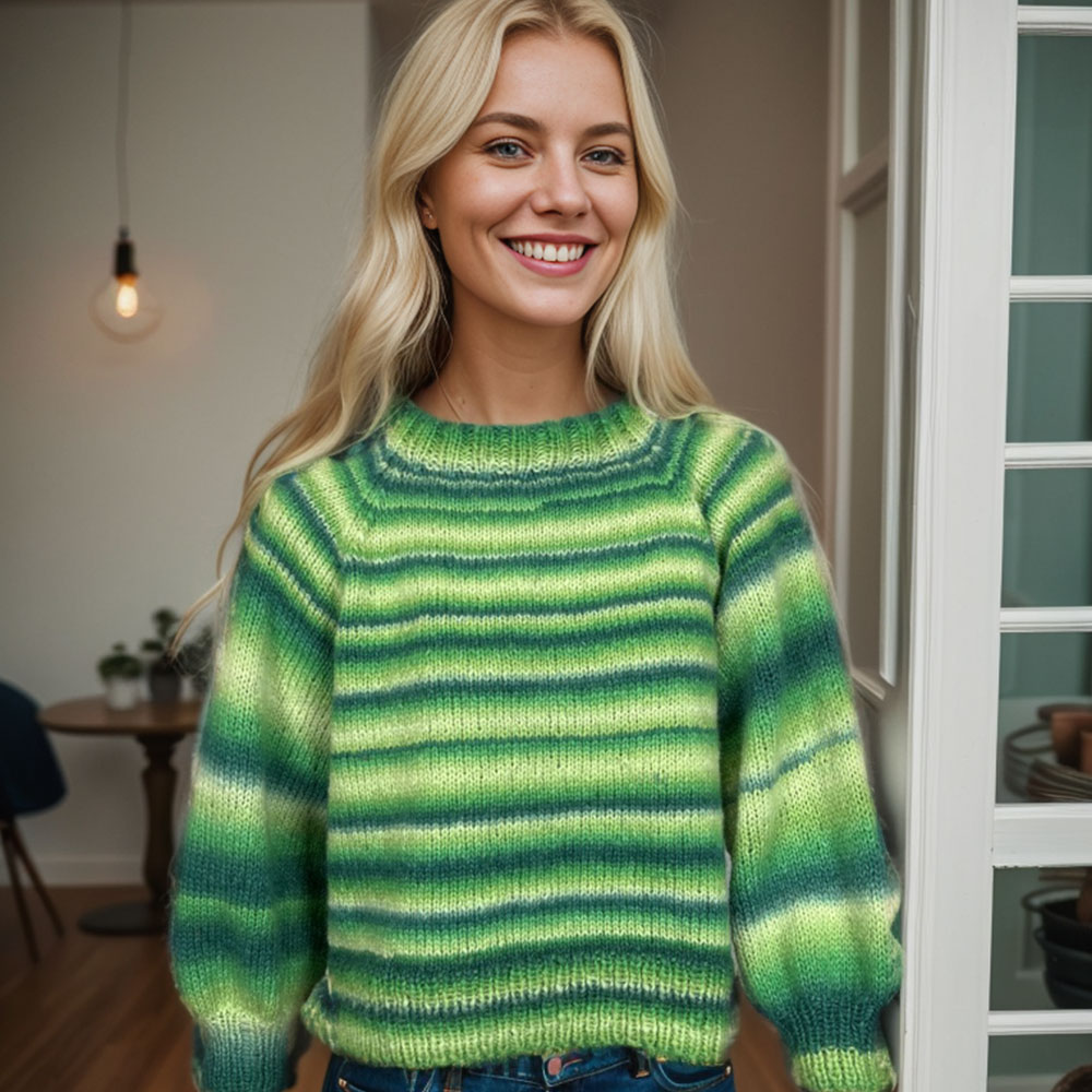 Cozy everyday sweater multi knitting pattern