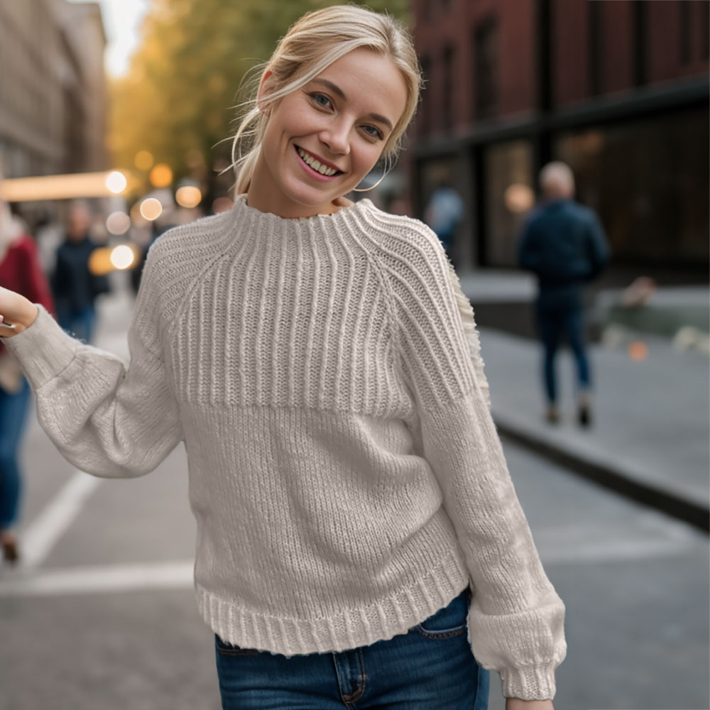 Winonas raglan sweater knitting pattern - Image 3